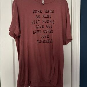 Bella Canvas Mauve Short Sleeve Tee
